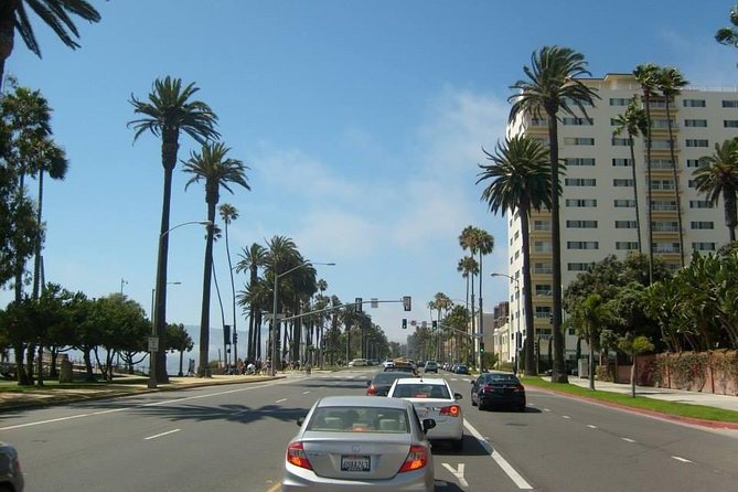 Private 5-Hour Limo Tour of Los Angeles and Beach Cities - Santa Monica beach and pier: quick walk, big mood