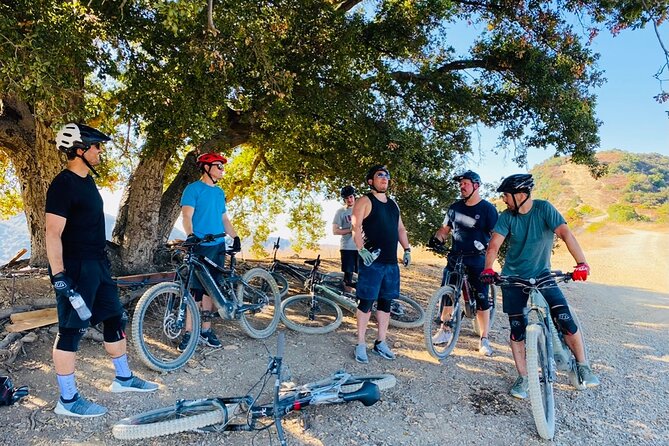 Santa Monica Roller Coaster Mountain Bike Tour (Intermediate) - The oak-tree climb: where the eMTB does its best work
