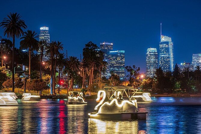 Swan Boat Night Ride at Echo Park Lake - Quick hit key points
